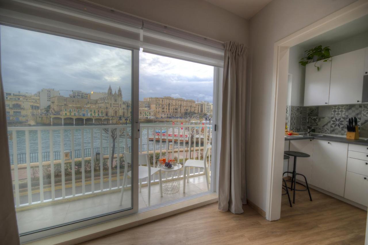 First Floor Studio Apartment Seconds From Balluta Bay Ipap1-1 슬리에마 외부 사진