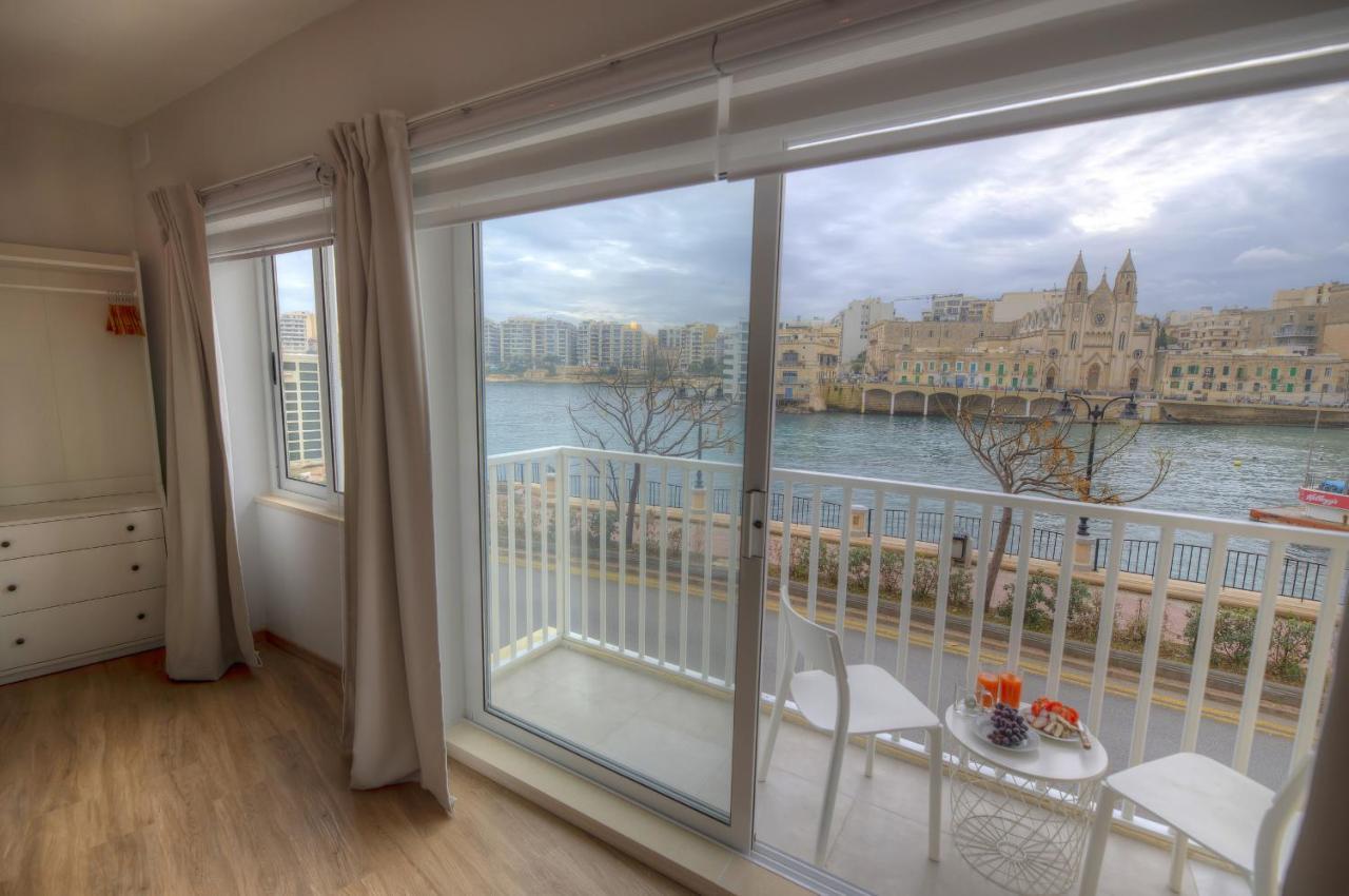 First Floor Studio Apartment Seconds From Balluta Bay Ipap1-1 슬리에마 외부 사진